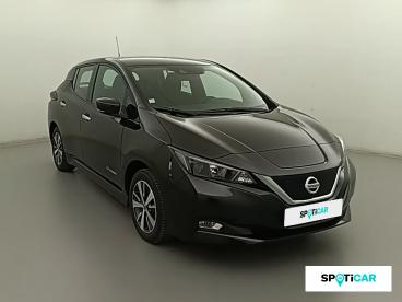 SPOTICAR Nissan Leaf 150ch 40kwh Acenta 19 Occasion - Berline Electrique Noir Métallisé - Gaillac - 1203452690_3