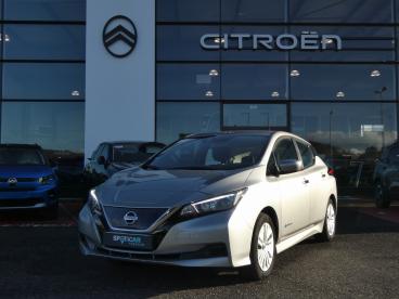 SPOTICAR Nissan Leaf 150ch Business Occasion - Berline Electrique Gris Clair - Saint Germain Laprade - 1203677801_1