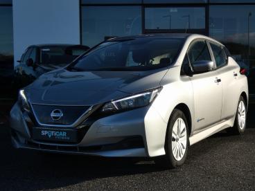 SPOTICAR Nissan Leaf 150ch Business Occasion - Berline Electrique Gris Clair - Saint Germain Laprade - 1203677801_2