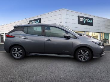 SPOTICAR Nissan Leaf 150ch 40kwh Acenta 2018 Occasion - Berline Electrique Gris Foudre - Abbeville - 1203734914_4