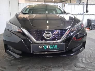 SPOTICAR Nissan Leaf Electrique 40kwh Acenta Occasion - Berline Electrique Noir - Royan - 1203751239_2