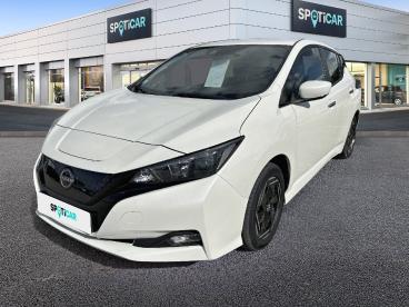 SPOTICAR Nissan Leaf Electrique 40kwh Acenta Occasion - Berline Electrique Blanc - Valreas - 1203867798_1
