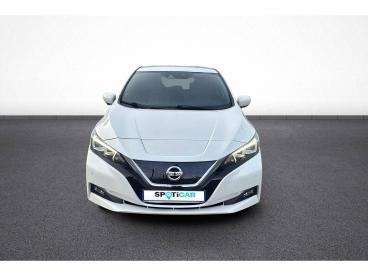 SPOTICAR Nissan Leaf Electrique 40kwh Tekna Occasion - Berline Electrique Blanc - Orange - 1203870511_2