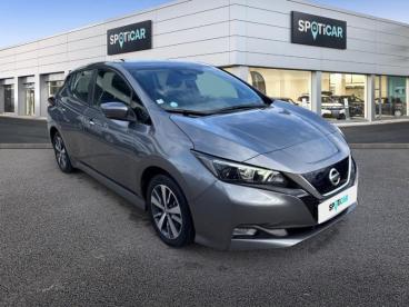 SPOTICAR Nissan Leaf 150ch 40kwh Acenta 19 Occasion - Berline Electrique Gris Perle - Arles - 1203878517_3