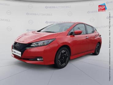 SPOTICAR Nissan Leaf 150ch 40kwh Acenta 22 Occasion - Berline Electrique Rouge - Laxou - 1203892479_1