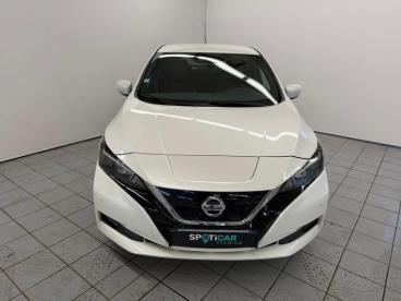 SPOTICAR Nissan Leaf 150ch 40kwh N-connecta 2018 Occasion - Berline Electrique Blanc Lunaire - Illzach - 1203908591_2
