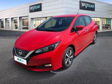 SPOTICAR Nissan Leaf 150ch 40kwh Acenta 21.5 Occasion - Berline Electrique Rouge - Bourgoin Jallieu - 1204104086_1