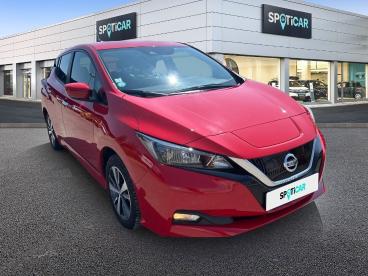 SPOTICAR Nissan Leaf 150ch 40kwh Acenta 21.5 Occasion - Berline Electrique Rouge - Bourgoin Jallieu - 1204104086_3