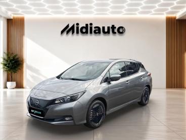 SPOTICAR Nissan Leaf 217ch E+ 62kwh N-connecta 22 Occasion - Berline Electrique Gris Squale - Fontenay Sur Eure - 1204109960_1