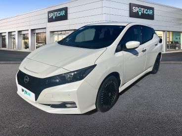 SPOTICAR Nissan Leaf 150ch 40kwh N-connecta 22 Occasion - Berline Electrique Blanc Lunaire Métallisé - Bourgoin Jallieu - 1204189764_1
