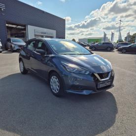 SPOTICAR Nissan Micra 1.0l 71 Visia Pack Occasion - Citadine Essence Gris Foncé - Pornic - 1203628827_3