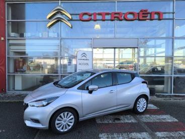 SPOTICAR Nissan Micra 1.0 Ig-t 92ch Business Edition 2021.5 Occasion - Citadine Essence Gris Acier - Ploemeur - 1203762494_1