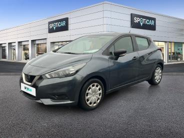 SPOTICAR Nissan Micra 1.0 Ig-t 92ch Visia Pack 2021 Occasion - Citadine Essence Gris Acier - Denain - 1203778701_1