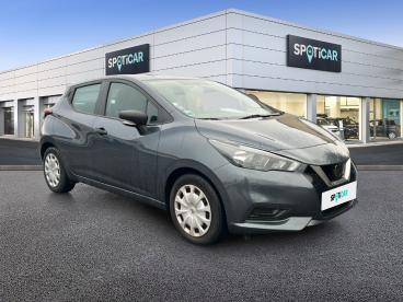 SPOTICAR Nissan Micra 1.0 Ig-t 92ch Visia Pack 2021 Occasion - Citadine Essence Gris Acier - Denain - 1203778701_3