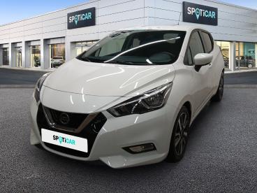 SPOTICAR Nissan Micra Dci 90 N-connecta Occasion - Citadine Diesel Blanc - Merignac - 1203779181_1