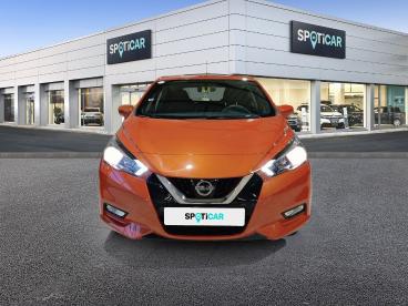 SPOTICAR Nissan Micra 1.0 - 71 Acenta Occasion - Citadine Essence Orange - St Quentin - 1203798103_2