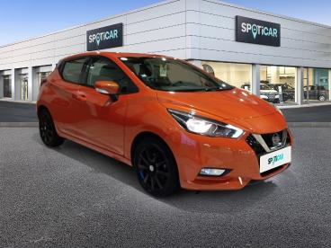 SPOTICAR Nissan Micra 1.0 - 71 Acenta Occasion - Citadine Essence Orange - St Quentin - 1203798103_3