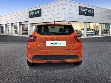 SPOTICAR Nissan Micra 1.0 - 71 Acenta Occasion - Citadine Essence Orange - St Quentin - 1203798103_5