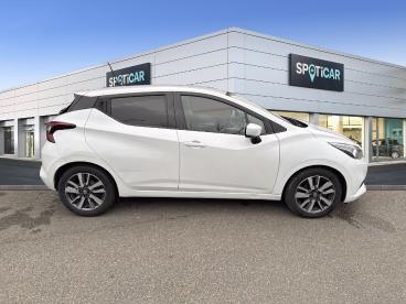 SPOTICAR Nissan Micra 0.9 Ig-t 90ch N-connecta Occasion - Citadine Essence Blanc Perle - Vernouillet - 1203822707_4