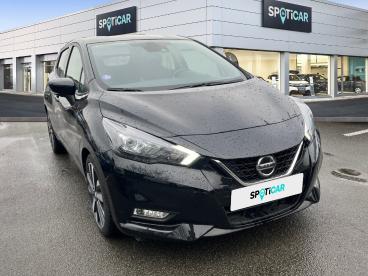 SPOTICAR Nissan Micra 1.0 Ig-t 92ch Tekna Xtronic 2021 Occasion - Citadine Essence Noir Obscur - Villeneuve-d'ascq - 1203843082_3