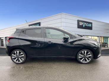 SPOTICAR Nissan Micra 1.0 Ig-t 92ch Tekna Xtronic 2021 Occasion - Citadine Essence Noir Obscur - Villeneuve-d'ascq - 1203843082_4