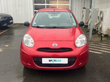 SPOTICAR Nissan Micra 1.2 - 80 Visia Pack Occasion - Citadine Essence Rouge - Saumur - 1203875492_2