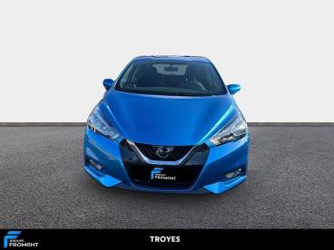 SPOTICAR Nissan Micra Ig-t 100 Visia Pack Occasion - Citadine Essence Bleu Fonce - La Chapelle Saint-luc Cedex - 1203887635_2