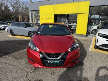 SPOTICAR Nissan Micra Ig-t 92 Visia Pack Occasion - Citadine Essence Rouge - Saint-etienne - 1203894958_2