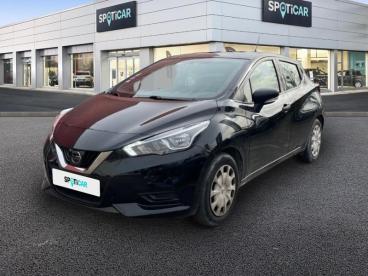 SPOTICAR Nissan Micra 1.0 Ig 71ch Visia 2018 Euro6c Occasion - Citadine Essence Noir - Vernon - 1203908968_1