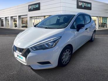 SPOTICAR Nissan Micra 0.9 Ig-t 90ch Visia Pack Occasion - Citadine Essence Blanc Perle - Ales - 1203911455_1