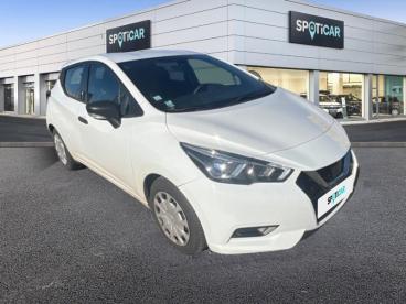 SPOTICAR Nissan Micra 0.9 Ig-t 90ch Visia Pack Occasion - Citadine Essence Blanc Perle - Ales - 1203911455_3