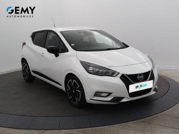 SPOTICAR Nissan Micra Ig-t 92 Xtronic Made In France Occasion - Citadine Essence Blanc - Saint Malo - 1203929892_3