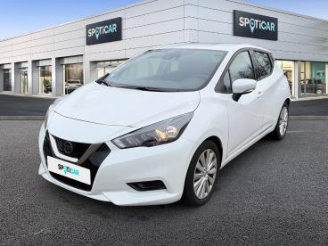 SPOTICAR Nissan Micra Ig-t 92 Acenta Occasion - Citadine Essence Blanc Perle - Saint-etienne - 1203958891_1