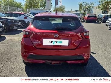 SPOTICAR Nissan Micra 1.0 71ch Visia Occasion - Citadine Essence Rouge Volcano - Saint Memmie - 1203991105_5