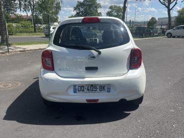 SPOTICAR Nissan Micra 1.2 80ch Acenta Occasion - Citadine Essence Blanc Perle - Brive - 1203997649_2