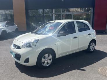 SPOTICAR Nissan Micra 1.2 80ch Acenta Occasion - Citadine Essence Blanc Perle - Brive - 1203997649_3