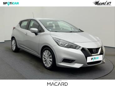 SPOTICAR Nissan Micra 1.0 Ig-t 100ch Acenta 2020 Occasion - Citadine Essence Gris Acier - Boe - 1204003654_3