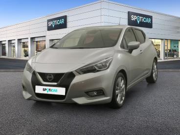 SPOTICAR Nissan Micra Ig-t 100 N-connecta Occasion - Citadine Essence Gris - Roncq - 1204016937_1