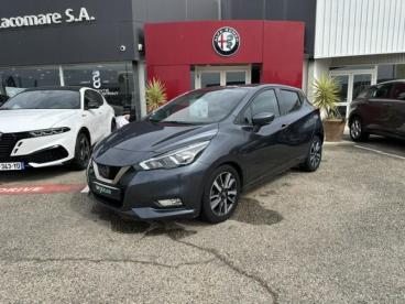 SPOTICAR Nissan Micra 0.9 Ig-t 90ch N-connecta Occasion - Citadine Essence Gris Platine - Arles Cedex - 1204018057_2
