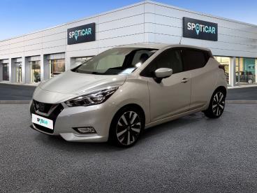 SPOTICAR Nissan Micra Ig-t 90 Tekna Occasion - Citadine Essence Gris - Lomme - 1204039082_1