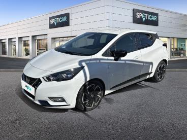 SPOTICAR Nissan Micra 1.0 Ig-t 92ch Made In France Xtronic 2021 Occasion - Citadine Essence Blanc Perle - Annecy - 1204064189_1