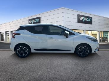 SPOTICAR Nissan Micra 1.0 Ig-t 92ch Made In France Xtronic 2021 Occasion - Citadine Essence Blanc Perle - Annecy - 1204064189_4