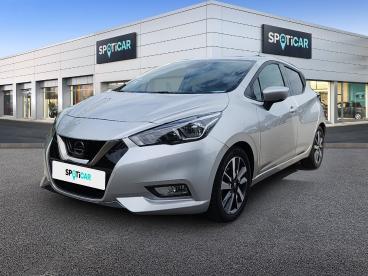 SPOTICAR Nissan Micra Ig-t 90 N-connecta Occasion - Citadine Essence Gris - Champagnole - 1204102975_1