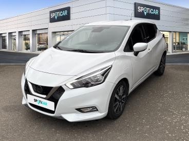 SPOTICAR Nissan Micra 0.9 Ig-t 90ch N-connecta Occasion - Citadine Essence Blanc Perle - Vernouillet - 1204107708_1
