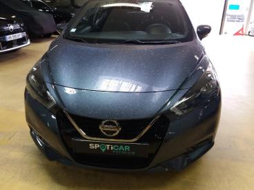 SPOTICAR Nissan Micra 1.0 Ig-t 92ch Acenta Xtronic 2021 Occasion - Citadine Essence Bleu Electrique - Sens - 1204137648_2