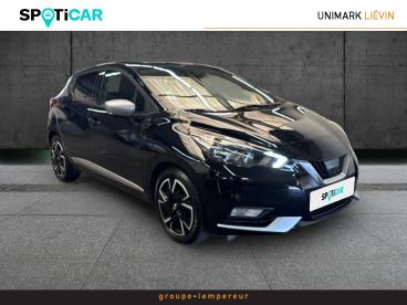 SPOTICAR Nissan Micra 1.0 Ig-t 92ch Made In France 2021.5 Occasion - Citadine Essence Noir Obscur - Lievin - 1204156070_1
