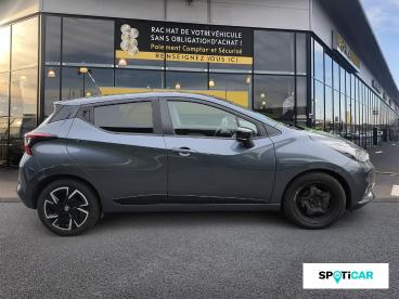 SPOTICAR Nissan Micra 1.0 Ig-t 92ch Acenta 2021.5 Occasion - Citadine Essence Gris Acier - Reims - 1204168970_4