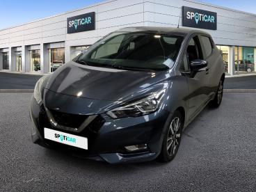 SPOTICAR Nissan Micra Ig-t 90 N-connecta Occasion - Citadine Essence Gris - Nantes - 1204180302_1