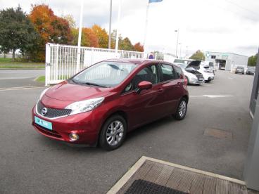 SPOTICAR Nissan Note 1.2 80 Connect Edition Occasion - Citadine Essence Rouge - Bain De Bretagne - 1203749099_2