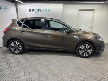 SPOTICAR Nissan Pulsar 1.2 Dig-t 115 Xtronic 7 N-connecta Occasion - Berline Essence Marron Fonce - Barentin - 1203990229_4
